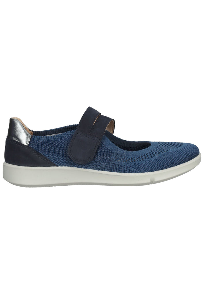 Legero Halbschuhe Naturleder/Textil Blau