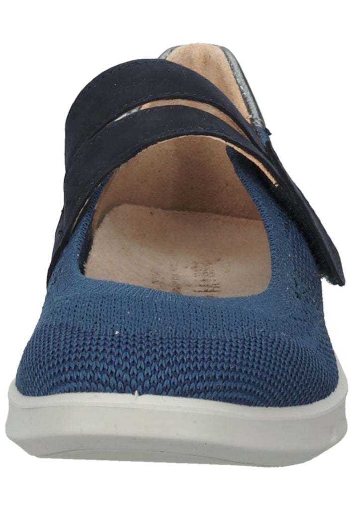 Legero Halbschuhe Naturleder/Textil Blau