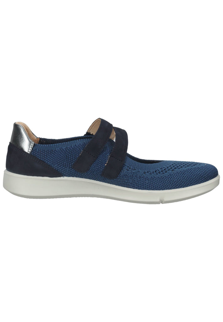 Legero Halbschuhe Naturleder/Textil Blau