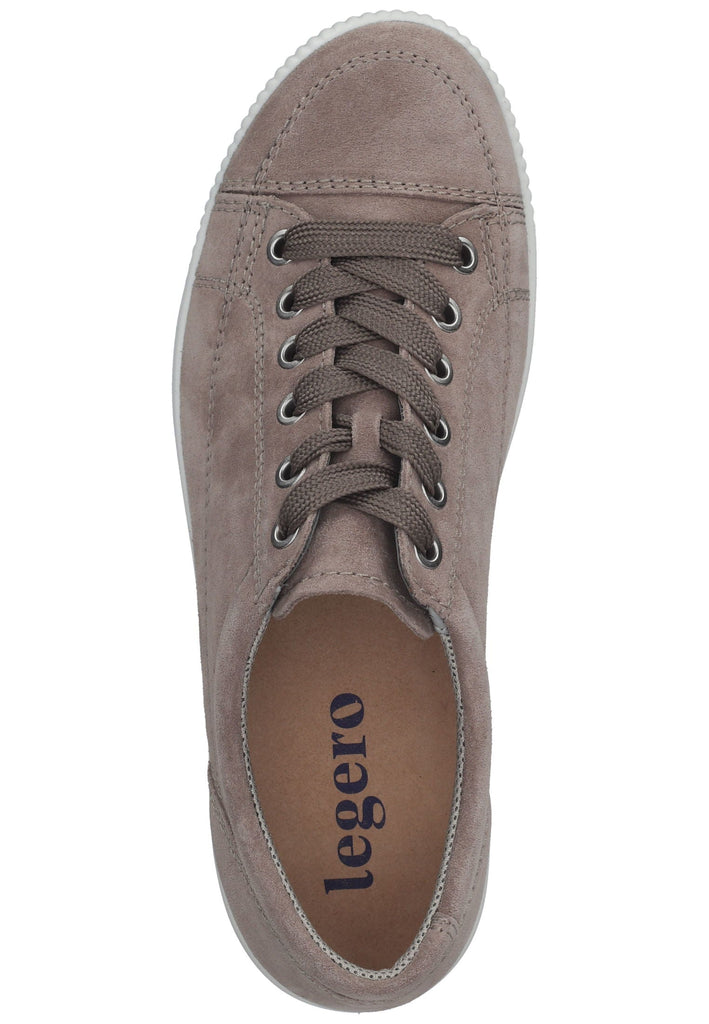 Legero Halbschuhe Veloursleder Beige