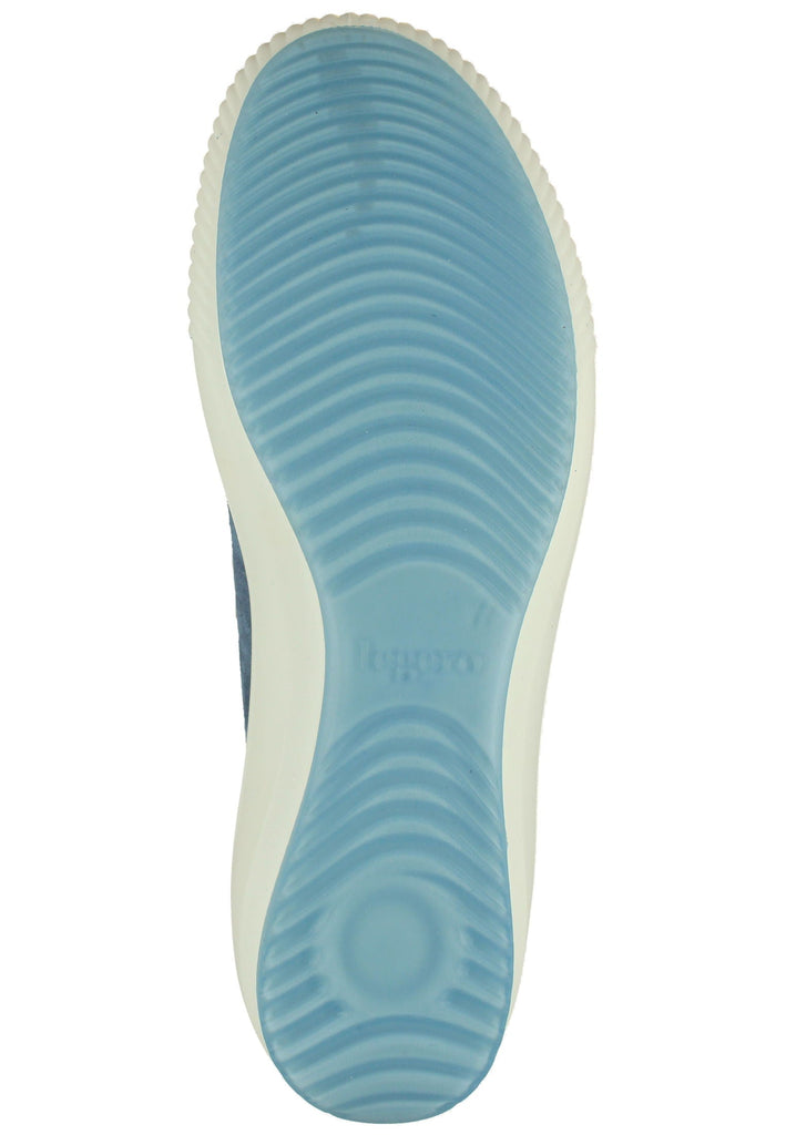 Legero Halbschuhe Veloursleder Blau