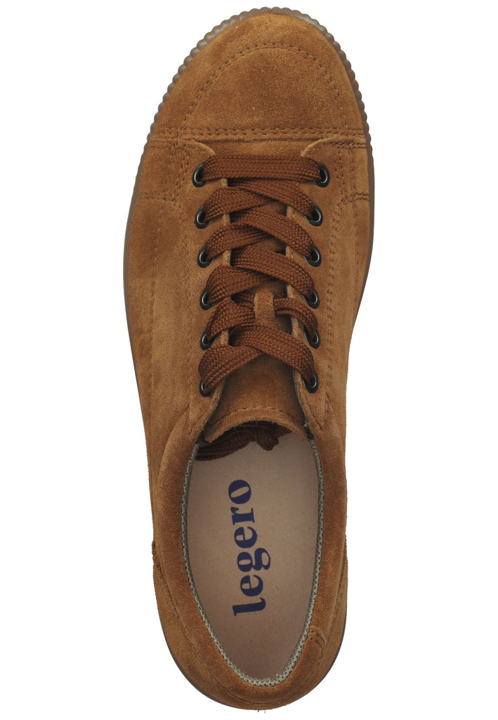 Legero Halbschuhe Veloursleder Cuoio