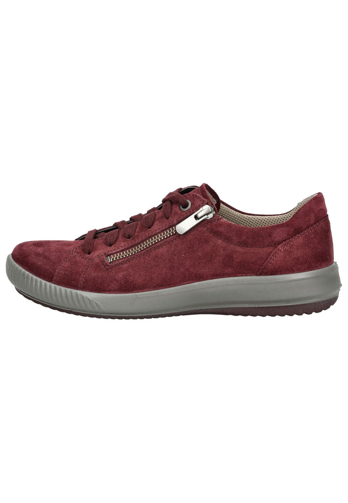 Legero Halbschuhe Veloursleder Dunkelrot