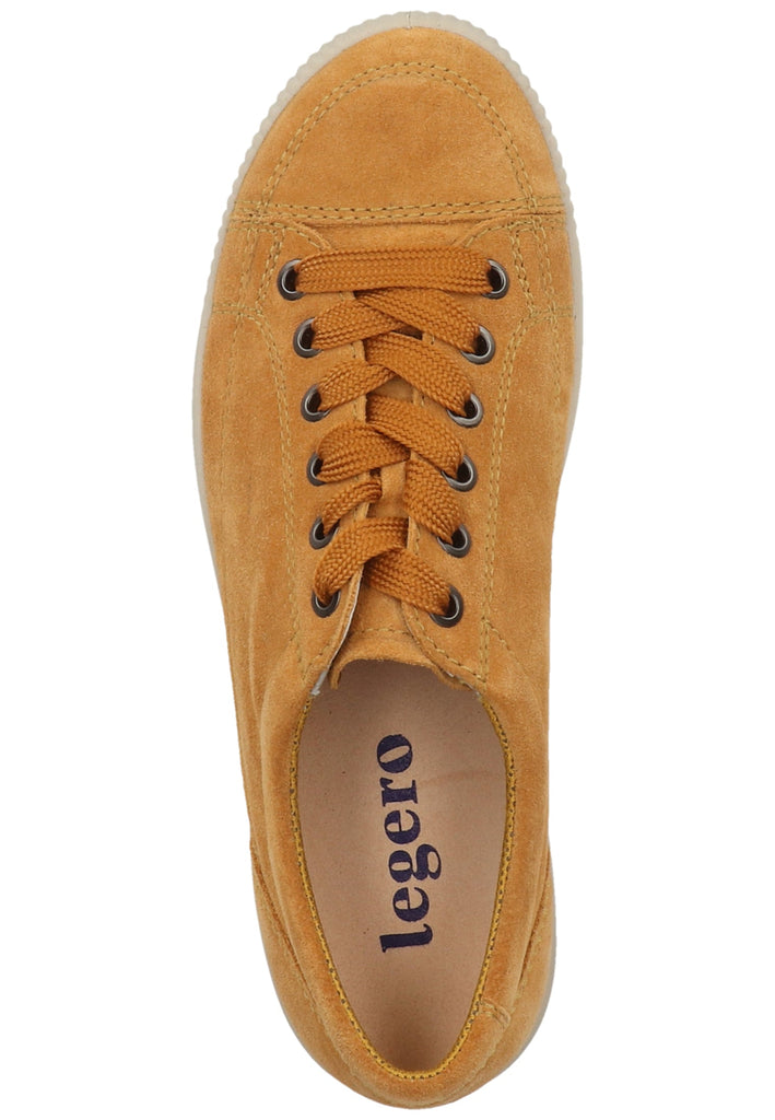 Legero Halbschuhe Veloursleder Gelb