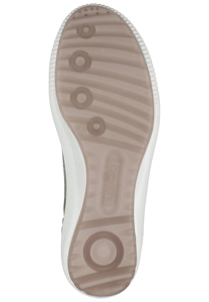 Legero Halbschuhe Veloursleder Grün