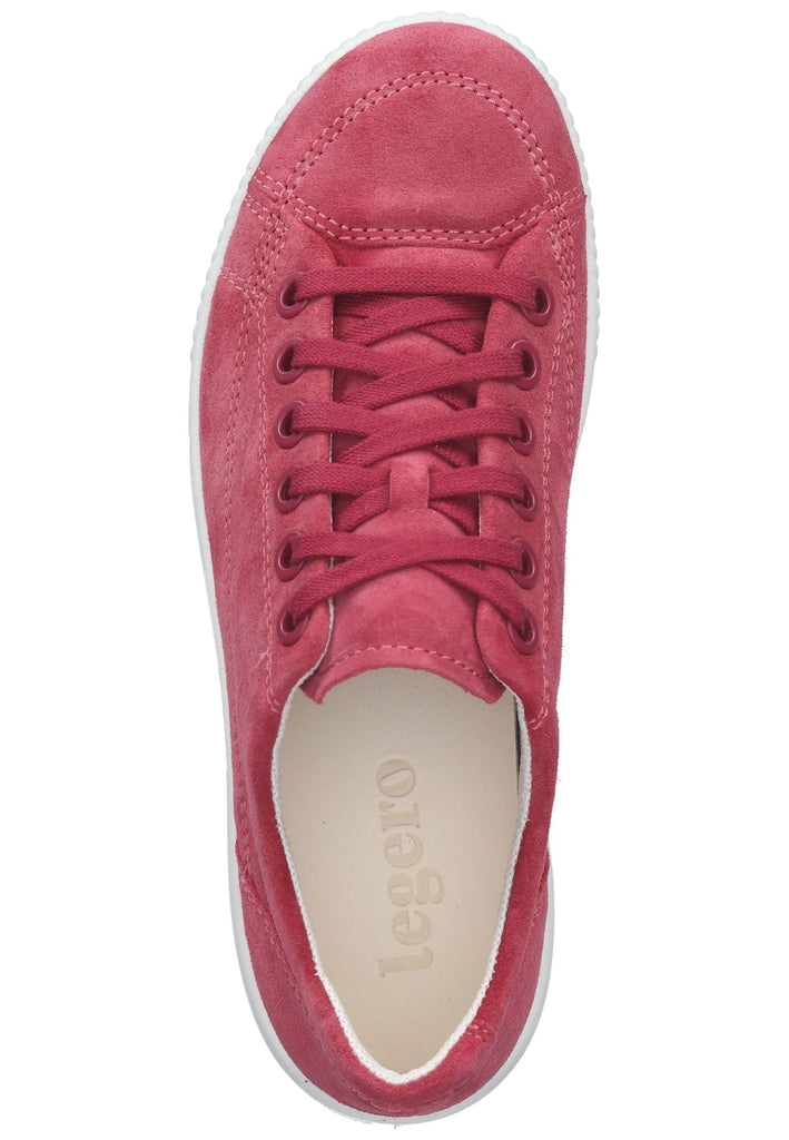 Legero Halbschuhe Veloursleder Rot