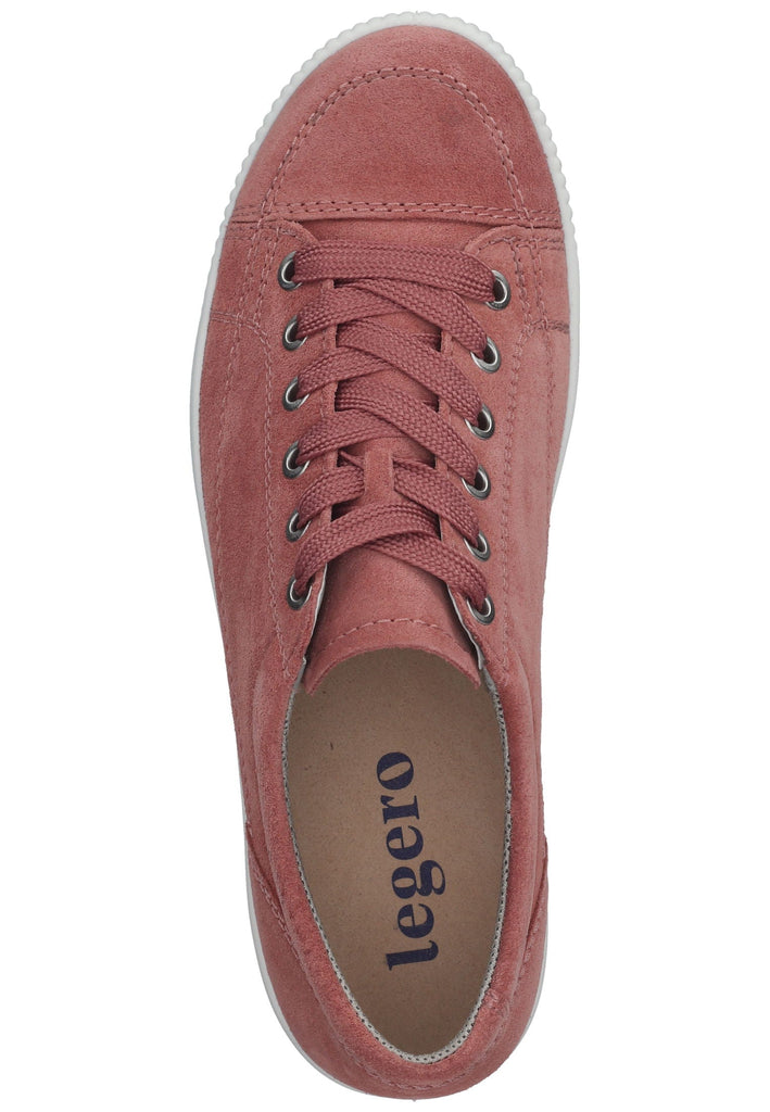 Legero Halbschuhe Veloursleder Rot