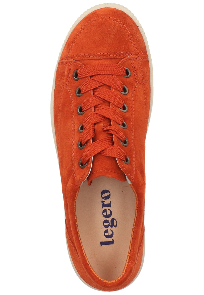 Legero Halbschuhe Veloursleder Rot