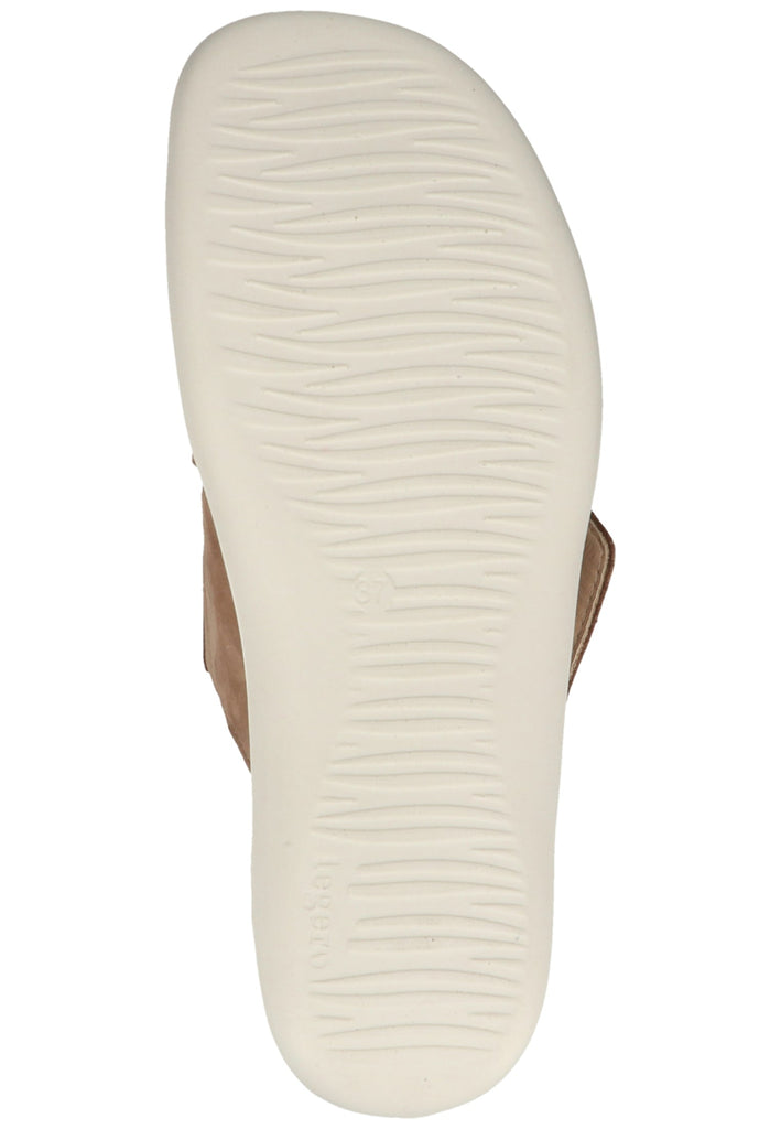 Legero Pantoletten Nubukleder Beige