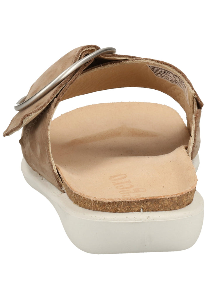 Legero Pantoletten Nubukleder Beige