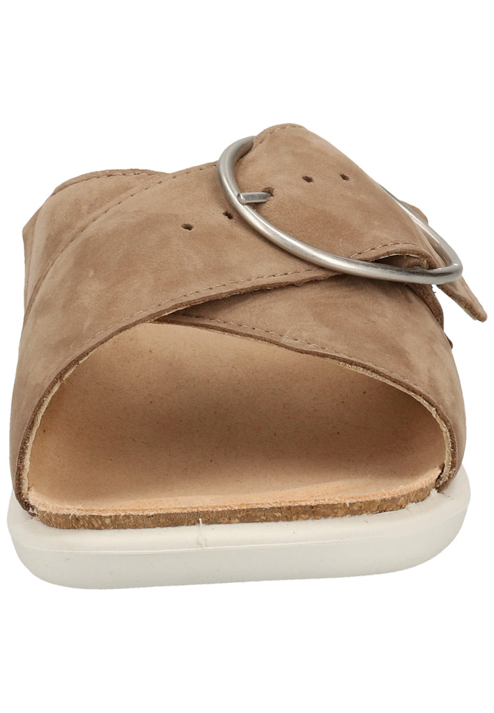 Legero Pantoletten Nubukleder Beige