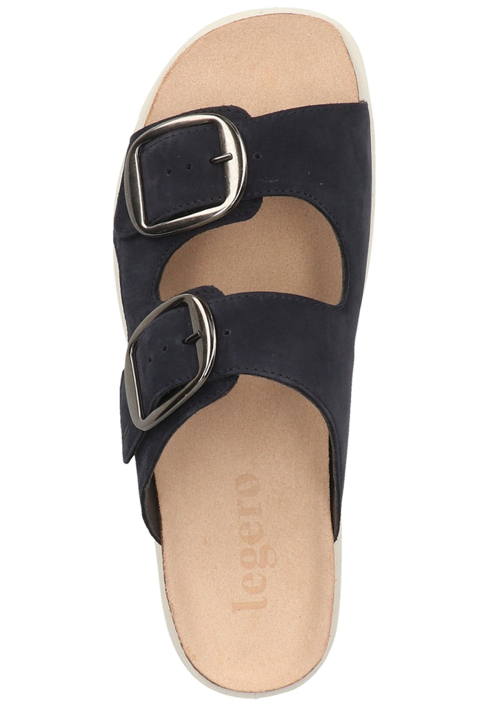 Legero Pantoletten Nubukleder Ocean