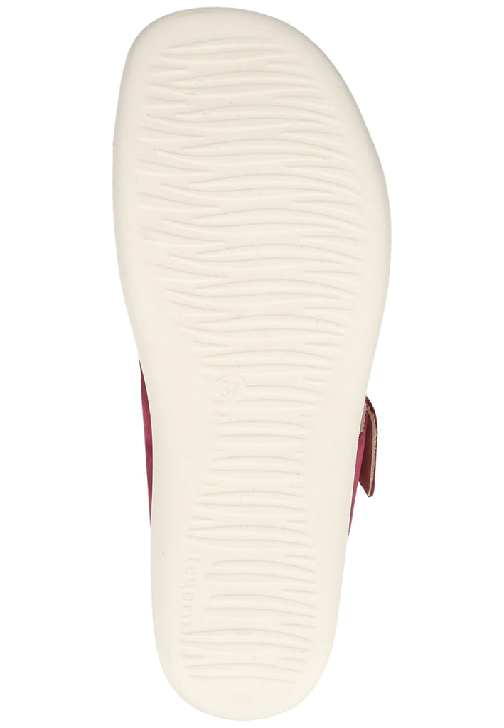 Legero Pantoletten Nubukleder Raspberry