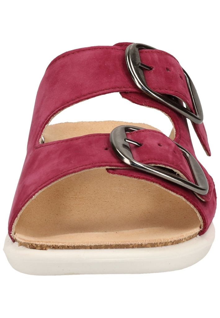 Legero Pantoletten Nubukleder Raspberry