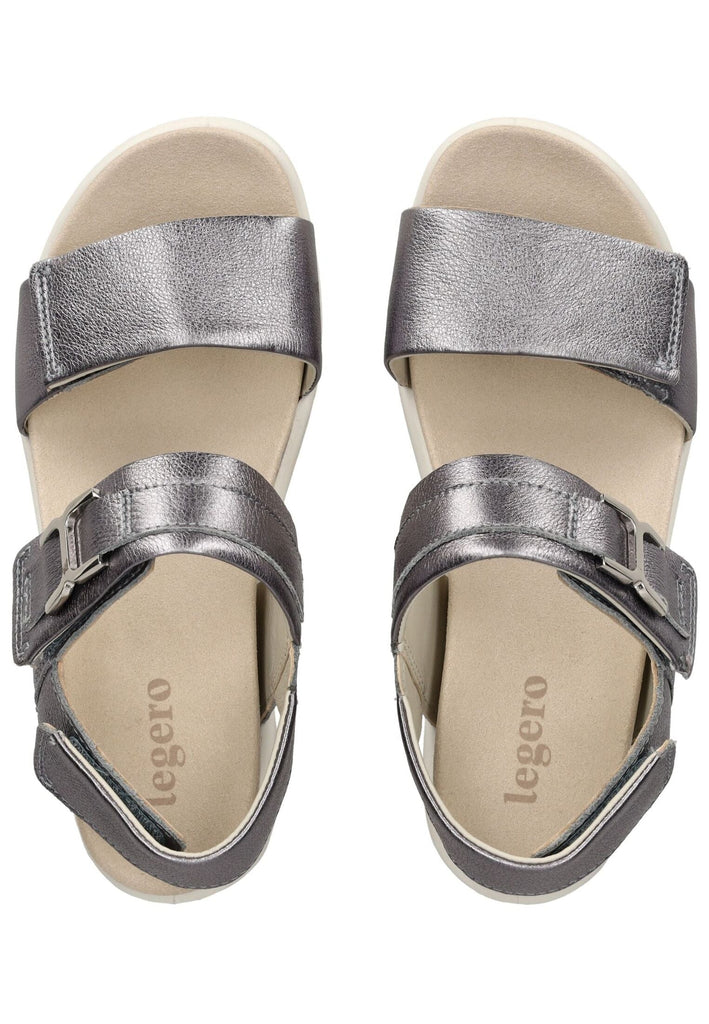 Legero Sandalen Leder Hellblau