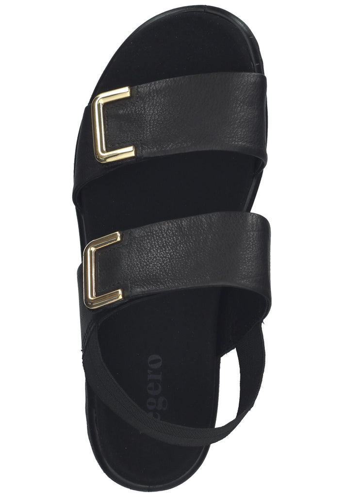Legero Sandalen Nappaleder Schwarz