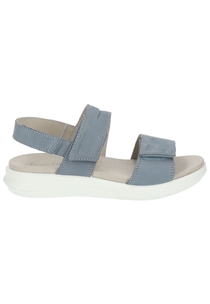 Legero Sandalen Nubukleder Blau