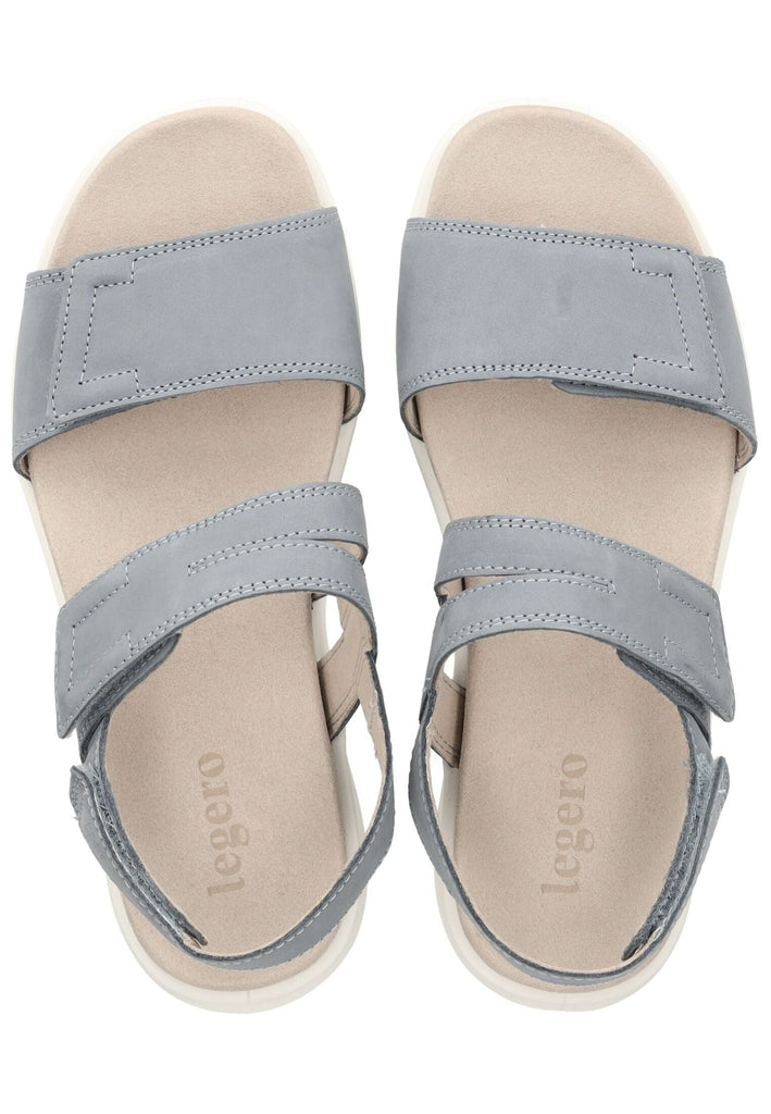 Legero Sandalen Nubukleder Blau