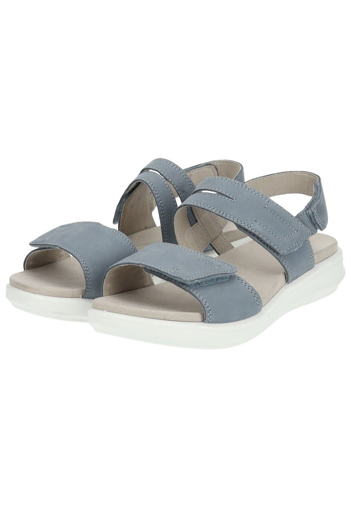 Legero Sandalen Nubukleder Blau