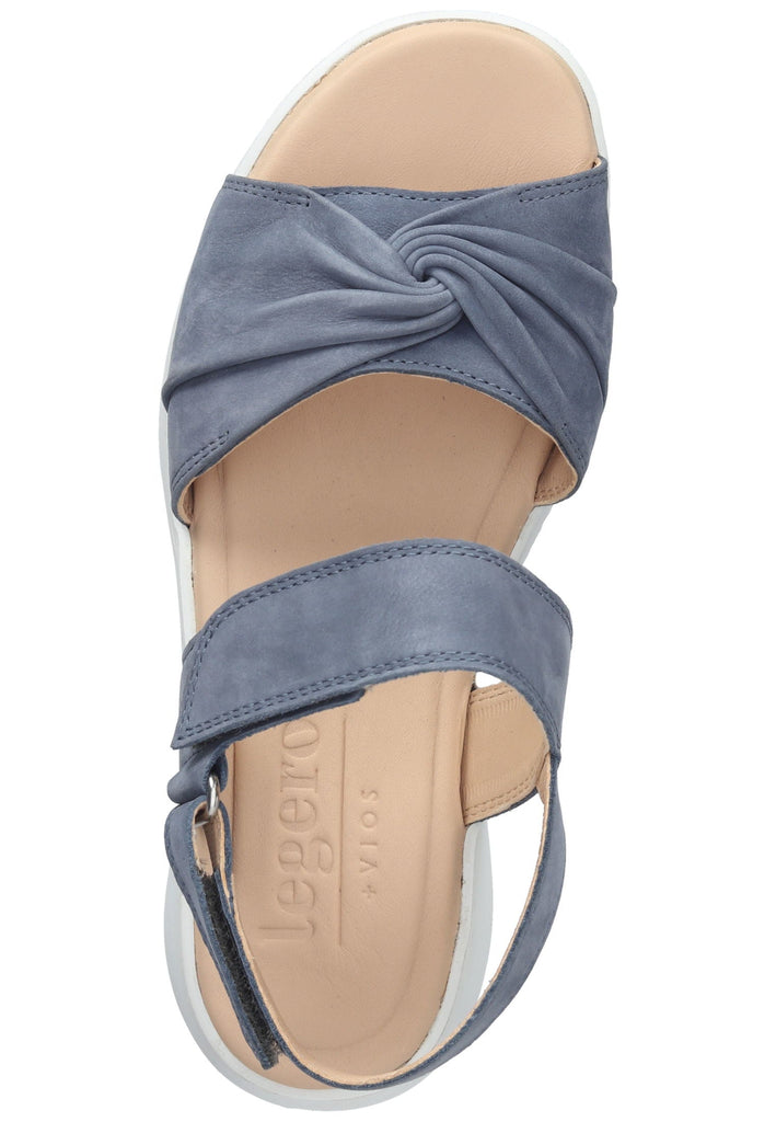 Legero Sandalen Nubukleder Blau
