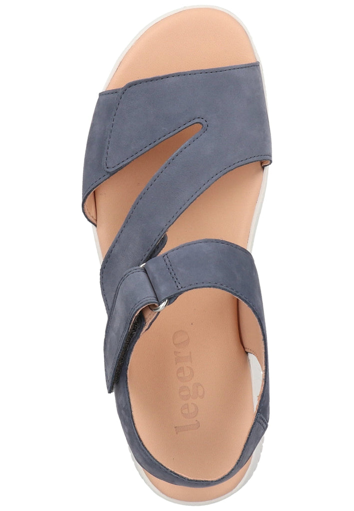 Legero Sandalen Nubukleder Blau