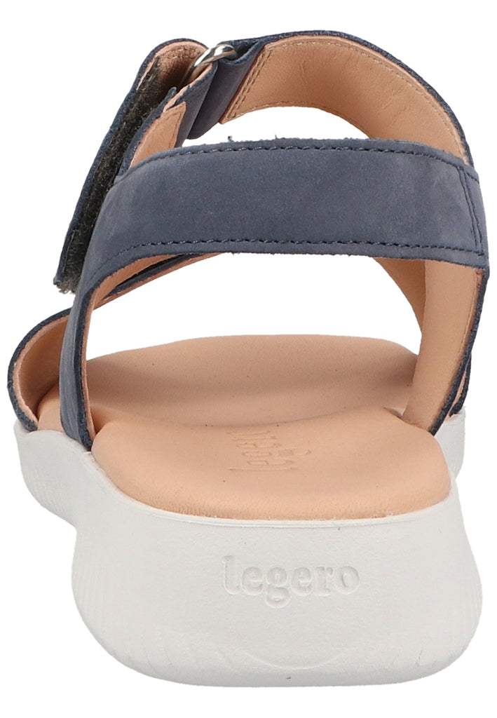 Legero Sandalen Nubukleder Blau