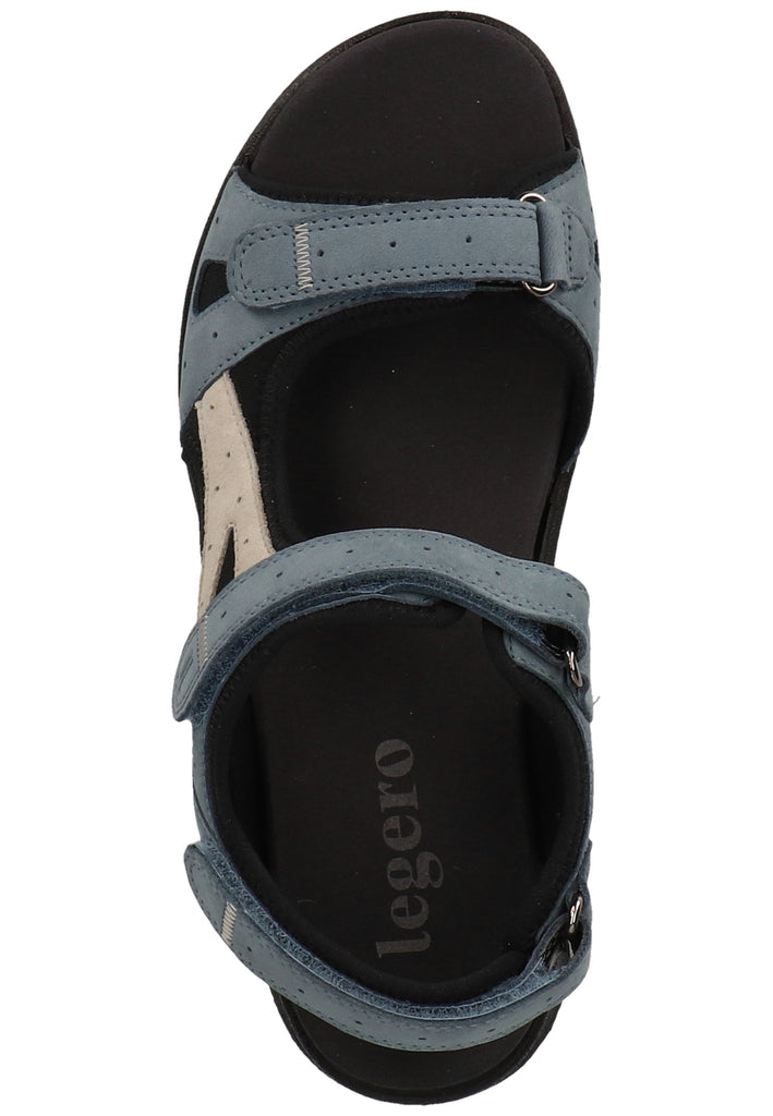 Legero Sandalen Nubukleder Blau