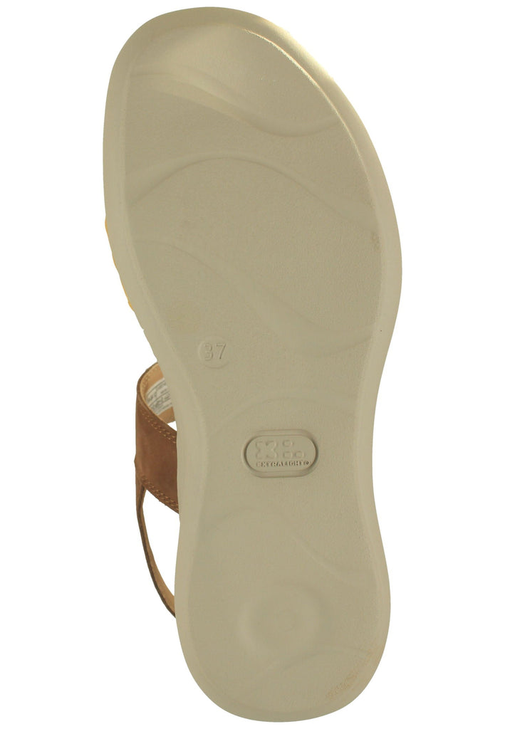 Legero Sandalen Nubukleder Gelb