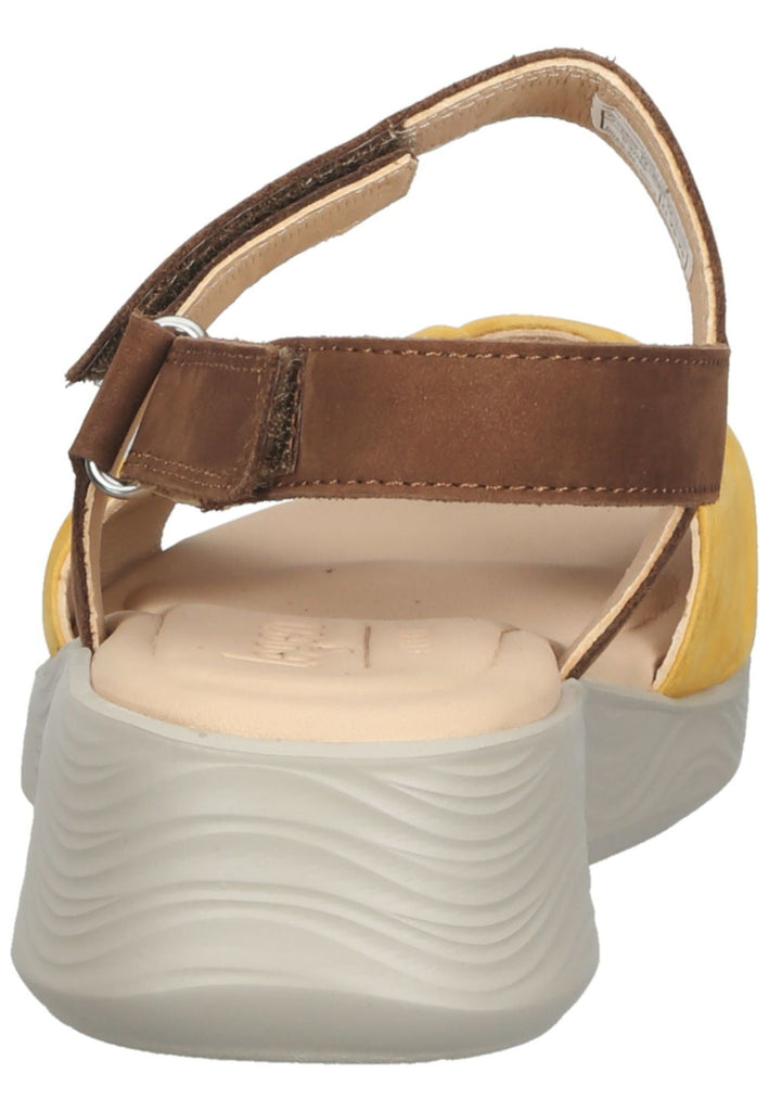 Legero Sandalen Nubukleder Gelb