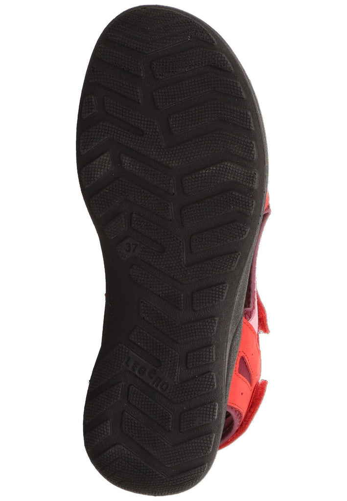 Legero Sandalen Nubukleder Rot