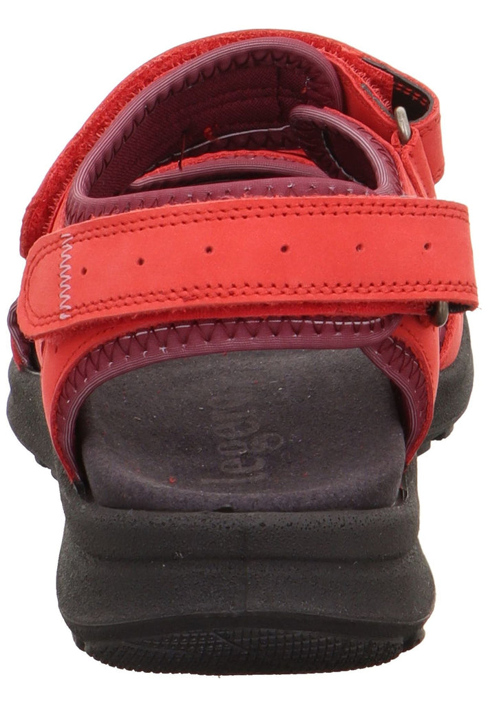 Legero Sandalen Nubukleder Rot