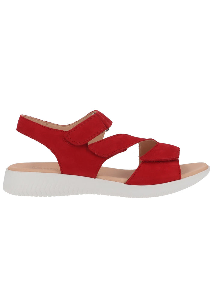 Legero Sandalen Nubukleder Rot