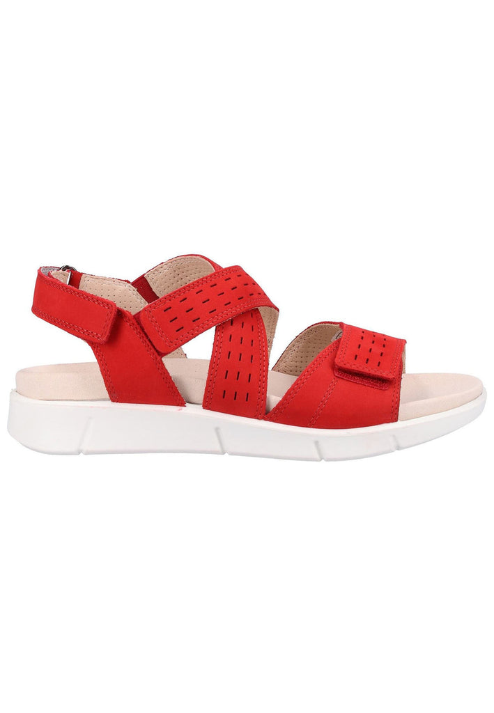 Legero Sandalen Nubukleder Rot