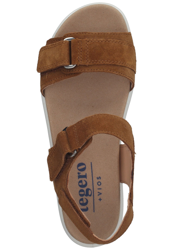 Legero Sandalen Veloursleder Braun