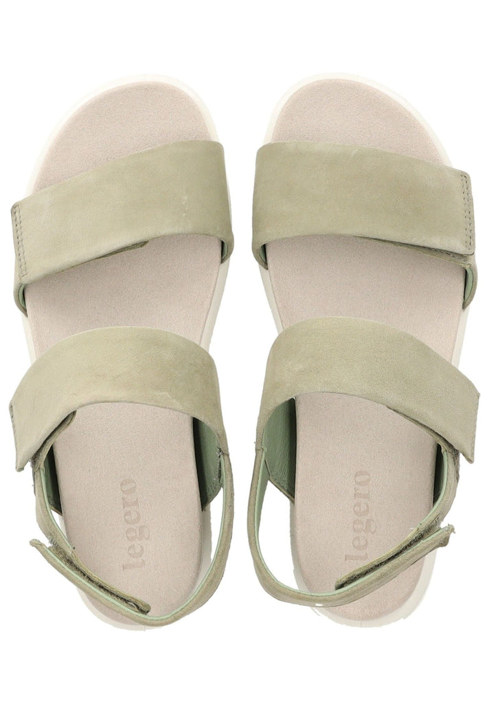 Legero Sandalen Veloursleder Olive