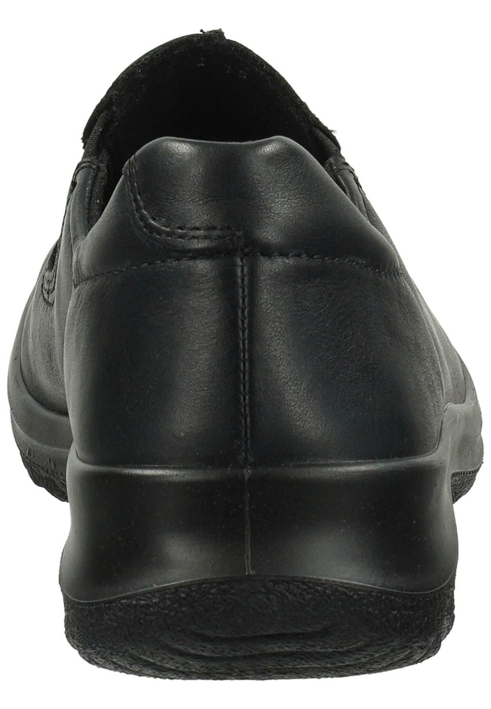 Legero Slipper Leder/Textil Schwarz