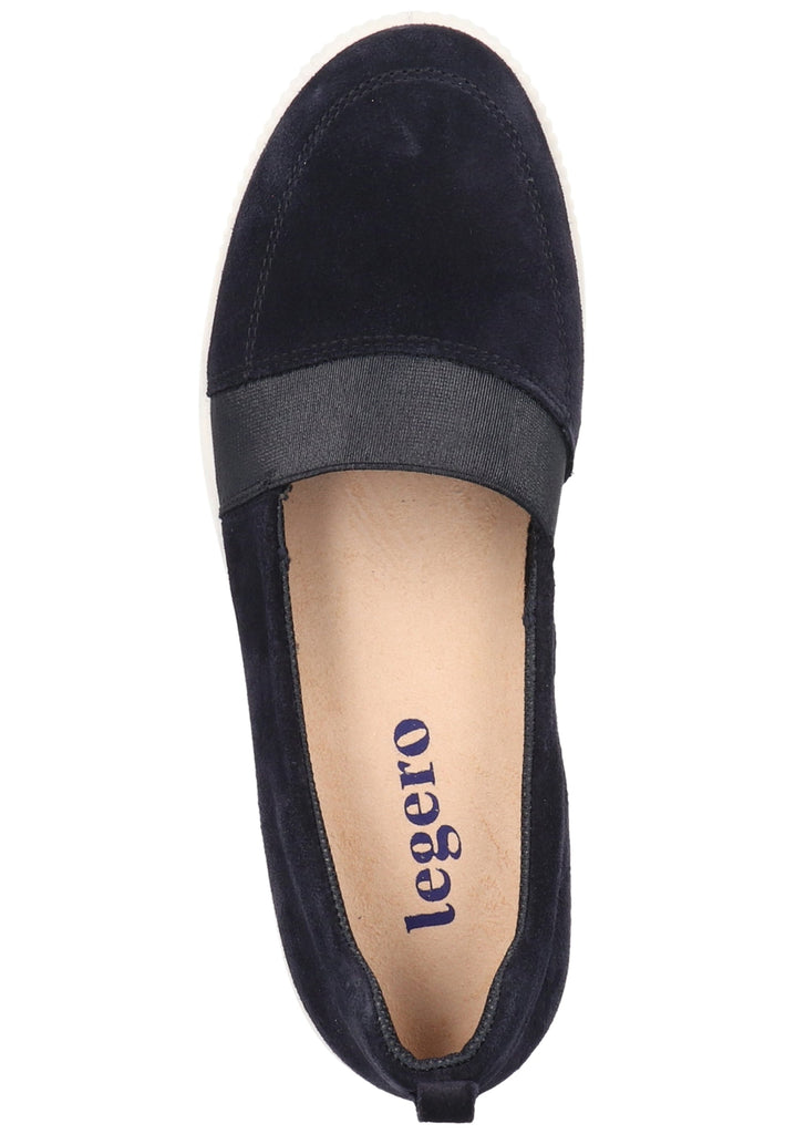 Legero Slipper Veloursleder Blau