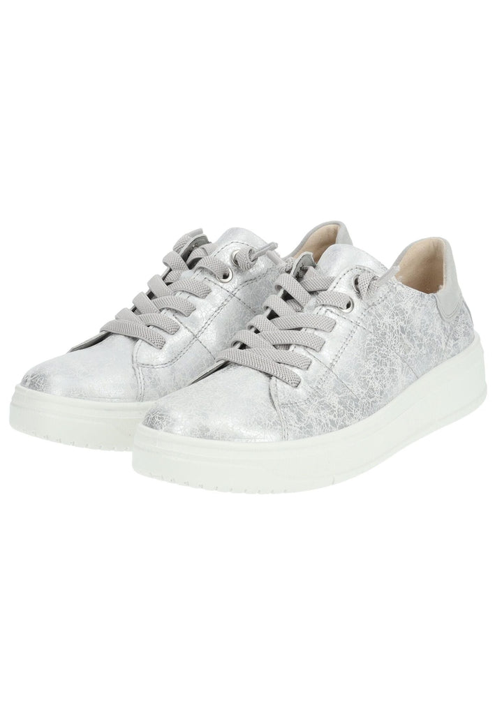 Legero Sneaker Leder Metallic Silver