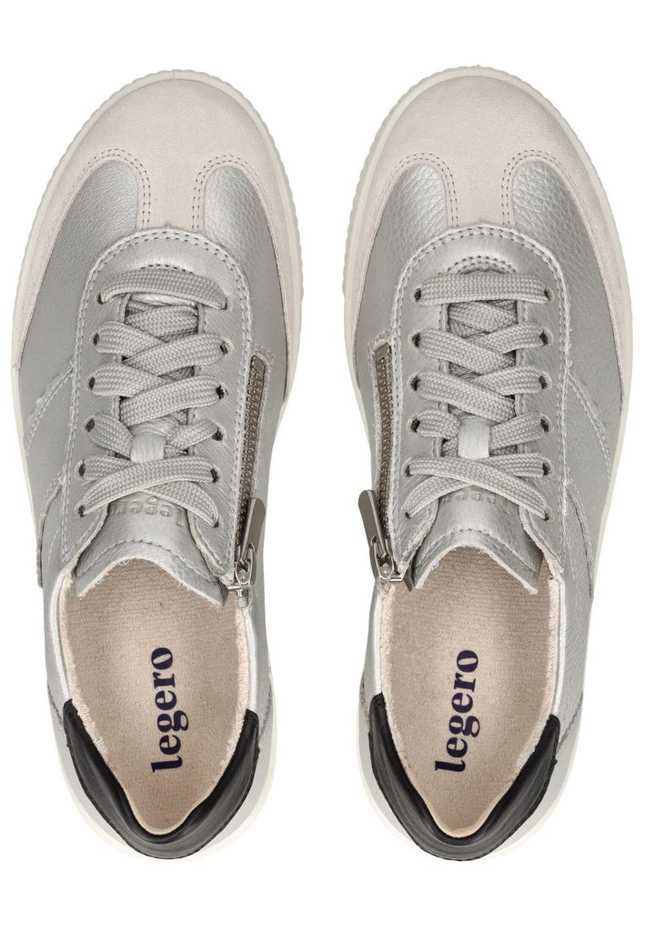 Legero Sneaker Leder Silber