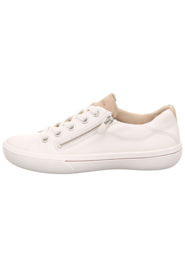 Sneaker Legero Sneaker Nappaleder Weiß