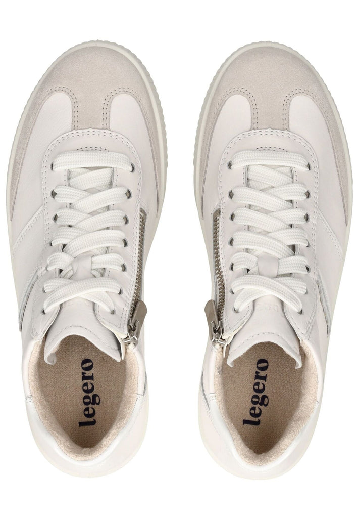 Legero Sneaker Nappaleder Weiß