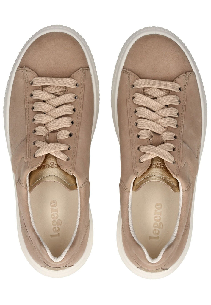 Legero Sneaker Veloursleder Beige