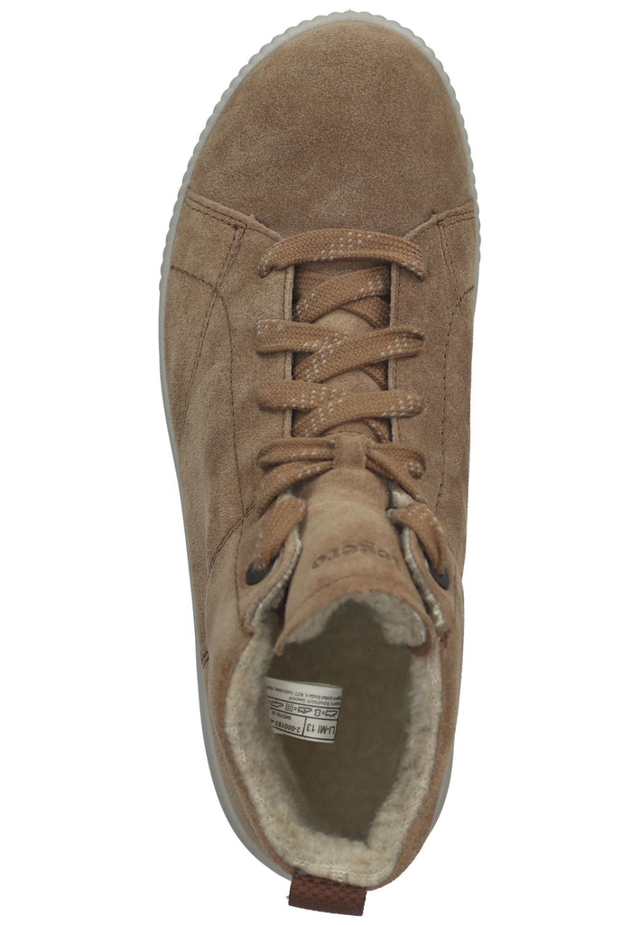 Legero Sneaker Veloursleder Beige Warmfutter