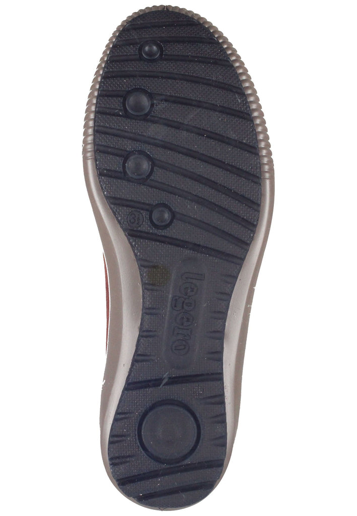 Legero Sneaker Veloursleder Cognac