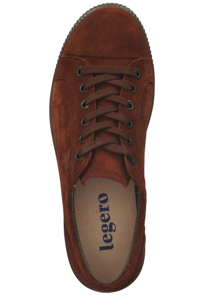 Legero Sneaker Veloursleder Cognac