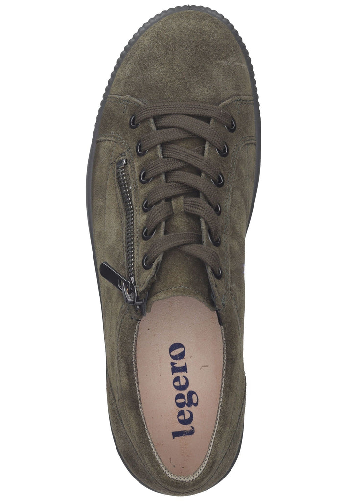 Legero Sneaker Veloursleder Grün