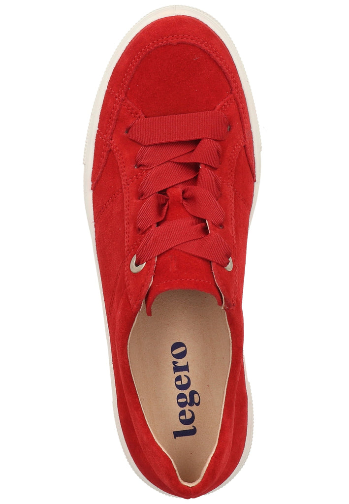 Legero Sneaker Veloursleder Rot