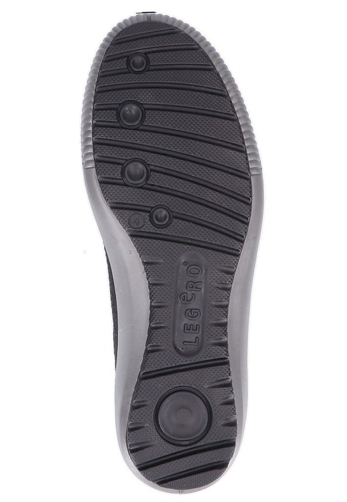 Legero Sneaker Veloursleder Schwarz