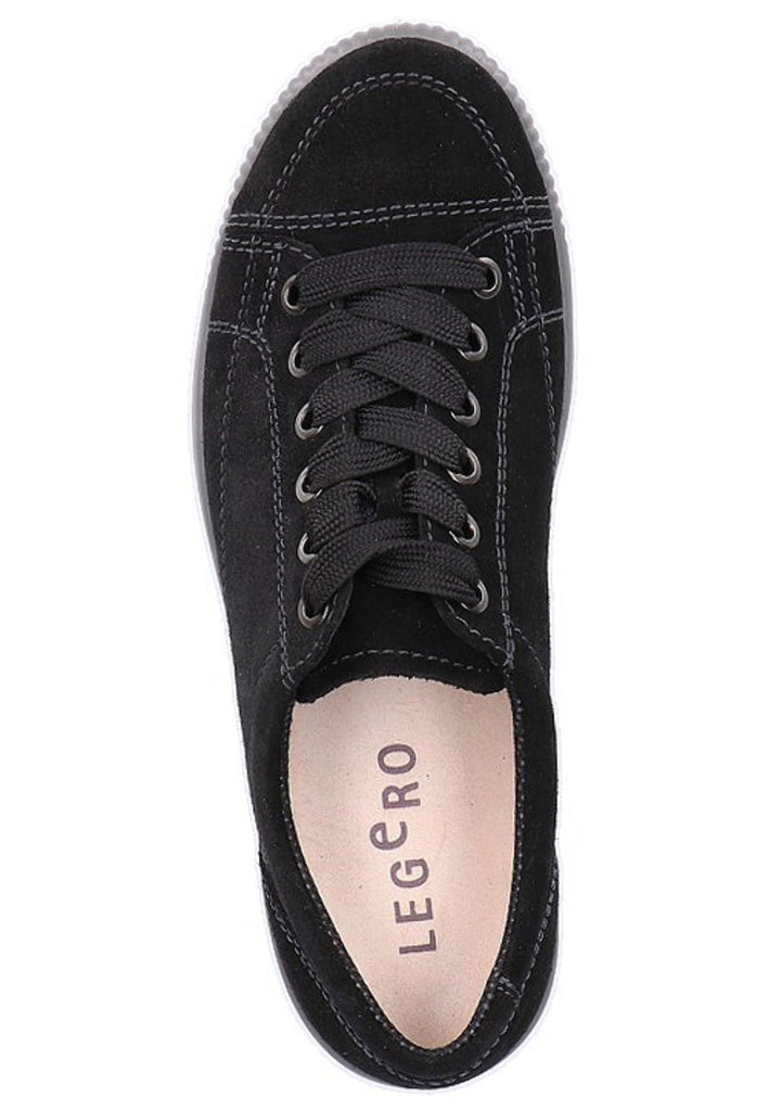 Legero Sneaker Veloursleder Schwarz