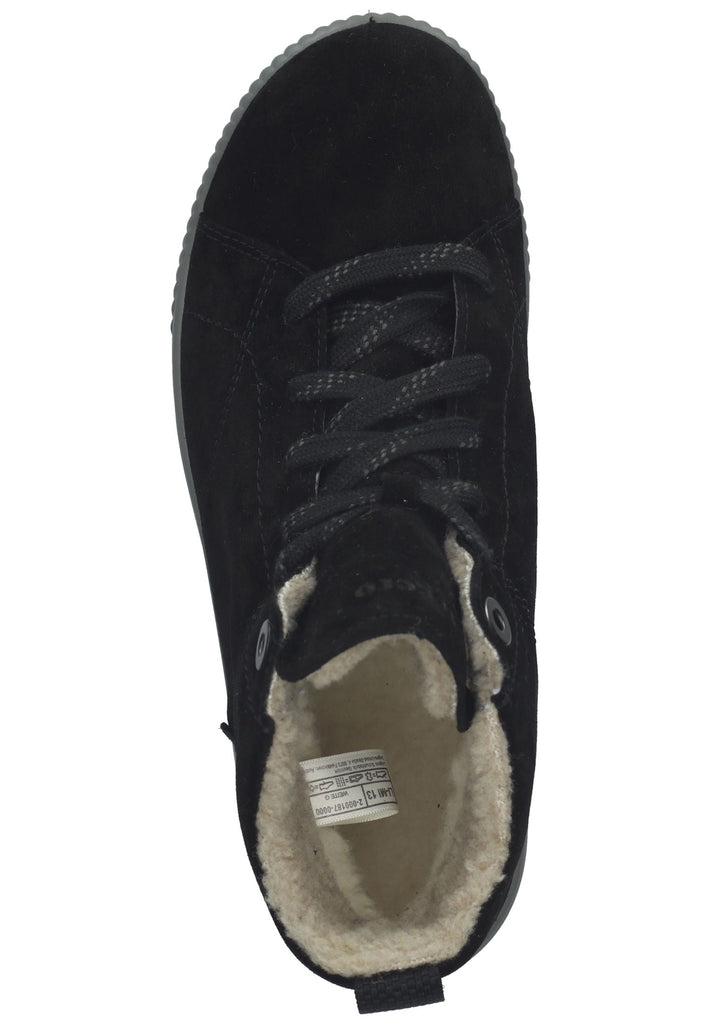 Legero Sneaker Veloursleder Schwarz